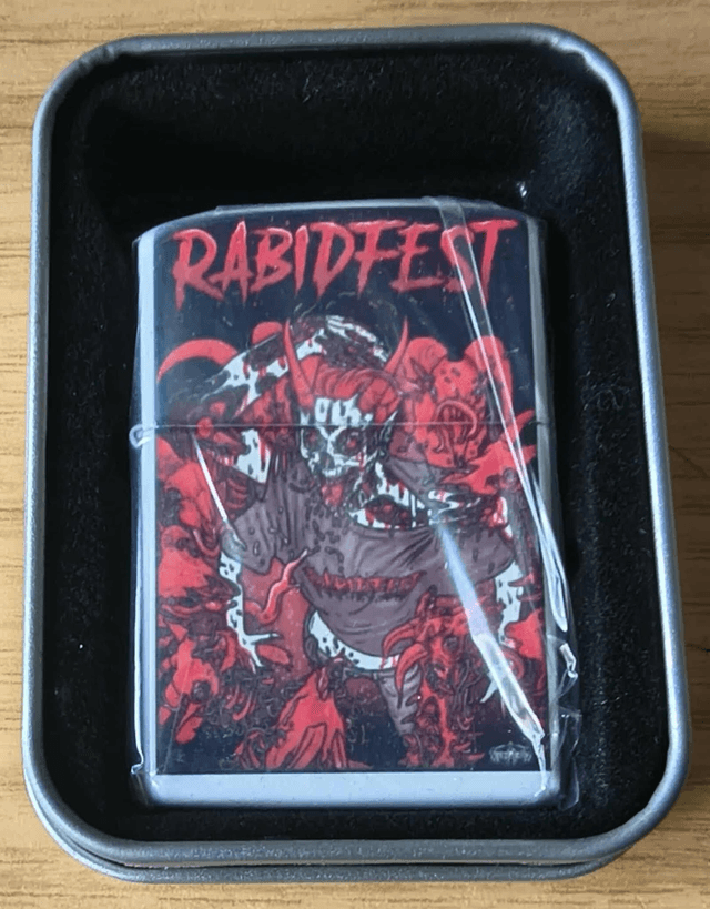 Rabidfest Zippo Lighter