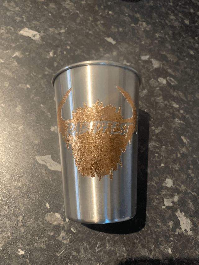 Rabidfest Metal Pint Mug